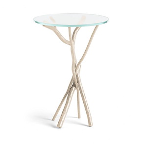 Salisbury Barton - Side Table In Contemporary Style-25.9 Inches Tall and 18 Inches Wide - 1403618