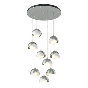 Chandos Drive - 36W 9 LED Double Shade Round Pendant In Contemporary Style-7.4 Inches Tall and 20.5 Inches Wide - 1403687