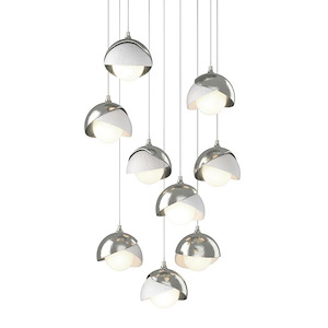 Chandos Drive - 36W 9 LED Double Shade Round Pendant In Contemporary Style-7.4 Inches Tall and 20.5 Inches Wide - 1403663