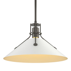Apsley Town - 1 Light Medium Pendant In Industrial Style-8.9 Inches Tall and 14.4 Inches Wide - 1403640