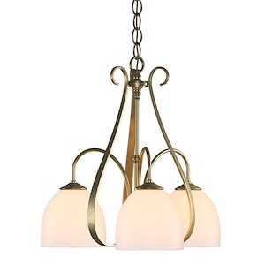 Lock Acre - 3 Light Chandelier In Traditional Style-17.5 Inches Tall and 18.4 Inches Wide - 1403655