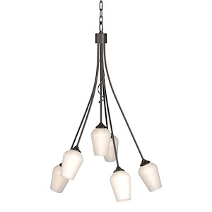 Hogarth Lea - 6 Light Chandelier In Traditional Style-30.9 Inches Tall and 23.1 Inches Wide - 1403656