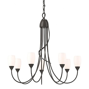 Hogarth Lea - 7 Light Chandelier In Traditional Style-24 Inches Tall and 24.9 Inches Wide - 1403736