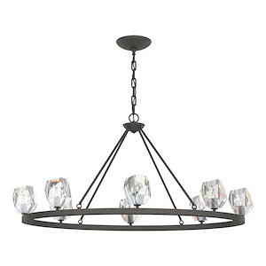 Boswell Nook - 8 Light Chandelier In Contemporary Style-21.2 Inches Tall and 27.1 Inches Wide - 1403647