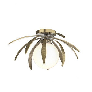 Cherry Tree Walk - 1 Light Semi-Flush Mount In Contemporary Style-10 Inches Tall and 21.3 Inches Wide - 1403766