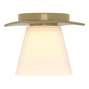 Waltham Bottom - 1 Light Semi-Flush Mount-5.3 Inches Tall and 5.1 Inches Wide - 1403651
