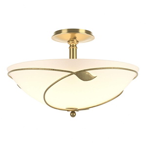 Cherwell Isaf - 3 Light Large Semi-Flush Mount-11 Inches Tall and 16 Inches Wide - 1403686