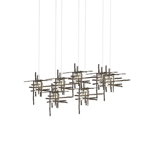 Wallsgreen Road - 7 Light Linear Pendant In Contemporary Style-15 Inches Tall and 18.3 Inches Wide - 1403847