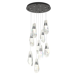 St Nicholas Hollow - 9 Light Large Pendant In Contemporary Style-11.5 Inches Tall and 20.5 Inches Wide - 1403848