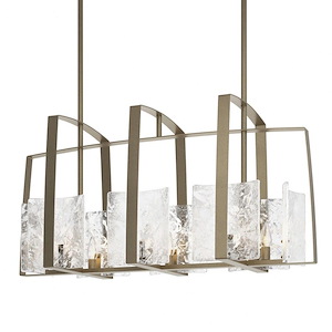 Epsom Avenue - 8 Light Linear Pendant In Contemporary Style-21.8 Inches Tall and 17.7 Inches Wide - 1403791