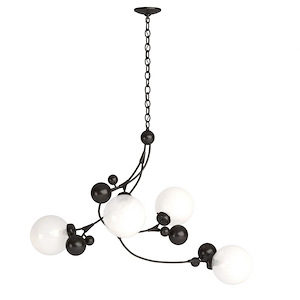 Caellepa - 4 Light Pendant In Contemporary Style-30.5 Inches Tall and 20.5 Inches Wide - 1403799