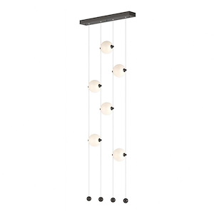 Palmers Cloisters - 108W 6 LED Pendant In Contemporary Style-30 Inches Tall and 5.5 Inches Wide - 1403859