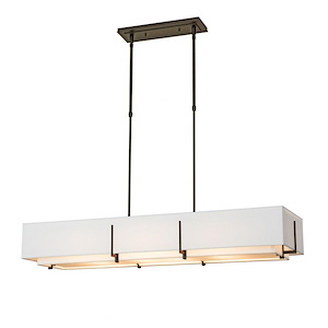 Tinwell Close - 4 Light Rectangular Pendant - 1404852