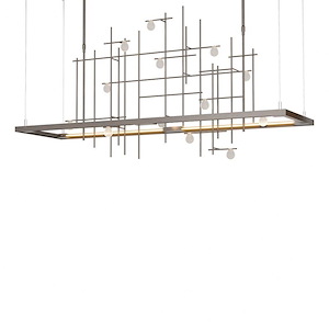 Waterford Elms - 48W 1 LED Pendant In Contemporary Style-28.3 Inches Tall and 15.8 Inches Wide - 1403796