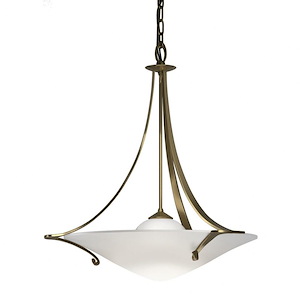 Diamond Knoll - 1 Light Pendant In Traditional Style-23.7 Inches Tall and 21.7 Inches Wide - 1403798