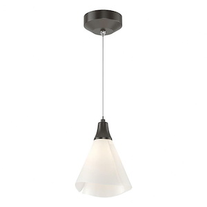 Briar Drift - 1 Light Mini Pendant In Contemporary Style-11.3 Inches Tall and 7.3 Inches Wide - 1403827