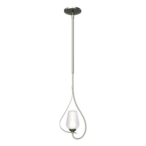 Hogarth Lea - 1 Light Mini Pendant In Traditional Style-25.7 Inches Tall and 3.9 Inches Wide - 1403843