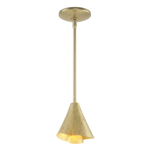 Briar Drift - 1 Light Mini Pendant In Contemporary Style-6.5 Inches Tall and 5 Inches Wide - 1403803