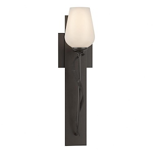 Hogarth Lea - 1 Light Wall Sconce In Traditional Style-18.5 Inches Tall and 4.8 Inches Wide - 1403941