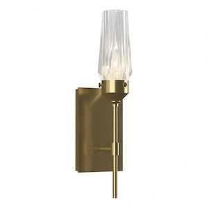 St Nicholas Hollow - 1 Light Wall Sconce In Contemporary Style-14.8 Inches Tall and 4.5 Inches Wide - 1403904