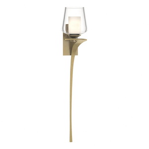 Diamond Knoll - 1 Light Wall Sconce In Traditional Style-26.5 Inches Tall and 5 Inches Wide - 1403913