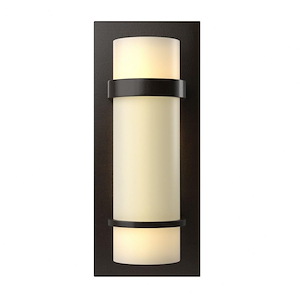 Banded - 1 Light Wall Sconce-12 Inches Tall and 5 Inches Wide - 1403954