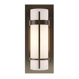 Banded - 1 Light Wall Sconce-12 Inches Tall and 5 Inches Wide - 1403974