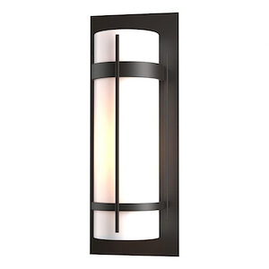 Banded - 1 Light Large Outdoor Wall Sconce-20.8 Inches Tall and 7.8 Inches Wide - 1405063