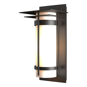 Banded - 1 Light Outdoor Wall Sconce-16.2 Inches Tall and 7.9 Inches Wide - 1404956