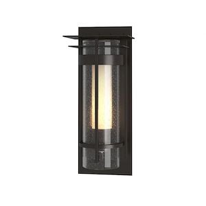 Banded - 1 Light Small Outdoor Wall Sconce-12.5 Inches Tall and 6 Inches Wide - 1404957
