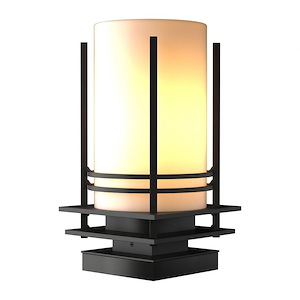 Banded - 1 Light Outdoor Pier Mount-12.8 Inches Tall and 7.3 Inches Wide - 1405048