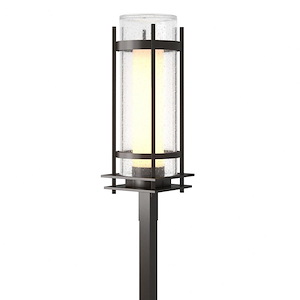 Banded - 1 Light Outdoor Post Light-22.25 Inches Tall and 7.3 Inches Wide - 1405139