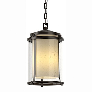 Park Terrace Lane - 1 Light Large Outdoor Pendant-15.7 Inches Tall and 9.7 Inches Wide - 1405035