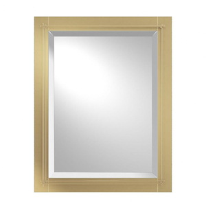 Glendale Common - Wall Mirror-28 Inches Tall and 22 Inches Wide - 1404088