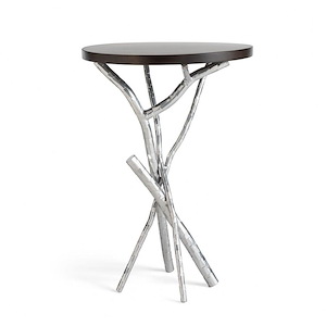 Salisbury Barton - Wood Top Side Table In Contemporary Style-26.3 Inches Tall and 18 Inches Wide - 1404121