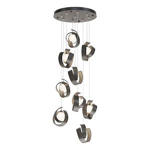 Oakland Reach - 9 Light Pendant In Contemporary Style-8.1 Inches Tall and 21.1 Inches Wide - 1404126