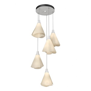 Briar Drift - 5 Light Pendant In Contemporary Style-11.3 Inches Tall and 17.3 Inches Wide - 1404164