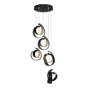 Oakland Reach - 5 Light Pendant In Contemporary Style-8.1 Inches Tall and 19.1 Inches Wide - 1404202