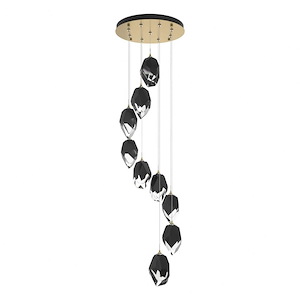 Harrington Gait - 9 Light Large Crytsal Pendant In Contemporary Style-11.6 Inches Tall and 20.5 Inches Wide - 1404210