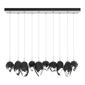 Harrington Gait - 10 Light Mixed Crystal Pendant In Contemporary Style-11.6 Inches Tall and 10.1 Inches Wide - 1404167