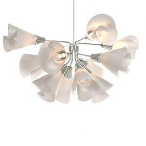 Briar Drift - 12 Light Pendant In Contemporary Style-19.6 Inches Tall and 38.1 Inches Wide - 1404303