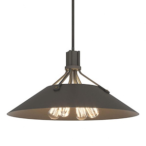 Apsley Town - 4 Light Pendant In Industrial Style-11.8 Inches Tall and 23.1 Inches Wide - 1404270