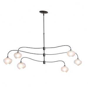 Buccleuch Lane - 6 Light Large Pendant In Contemporary Style-17.8 Inches Tall and 58.6 Inches Wide - 1404296