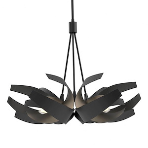 Kingfisher Willows - 6 Light Pendant In Contemporary Style-21 Inches Tall and 26.9 Inches Wide - 1404302