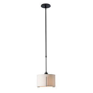 Tinwell Close - 1 Light Small Single Shade Pendant In Contemporary Style-8.6 Inches Tall and 11.6 Inches Wide - 1404337