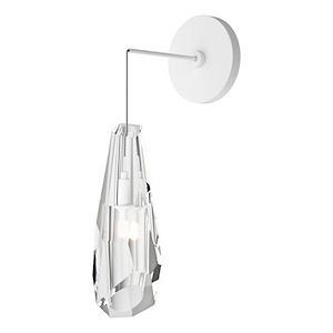 St Nicholas Hollow - 1 Light Low Voltage Wall Sconce In Contemporary Style-11.5 Inches Tall and 5.5 Inches Wide - 1404450