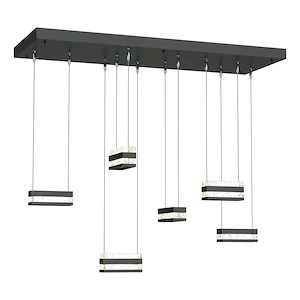 Naseby Crest - 27W 6 LED Pendant In Contemporary Style-2.6 Inches Tall and 9.4 Inches Wide - 1404601