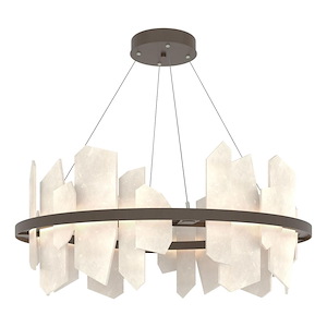 Second Parade - 60W 1 LED Circular Pendant-16.4 Inches Tall and 38 Inches Wide - 1404695