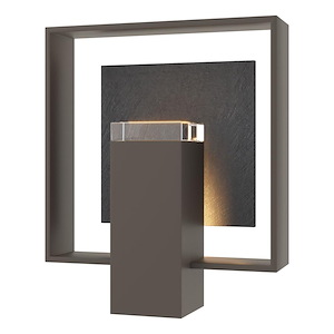 Rhodfa Bryngelli - 1 Light Outdoor Wall Sconce-11.7 Inches Tall and 10 Inches Wide - 1404665