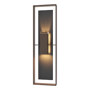Rhodfa Bryngelli - 2 Light Outdoor Wall Sconce-34 Inches Tall and 10 Inches Wide - 1404682